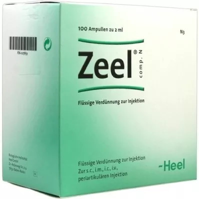 ZEEL comp.N ampuller, 100 stk