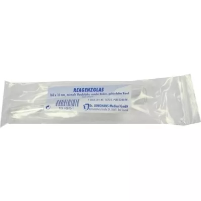 REAGENZGLAS 16x160 mm, 1 stk