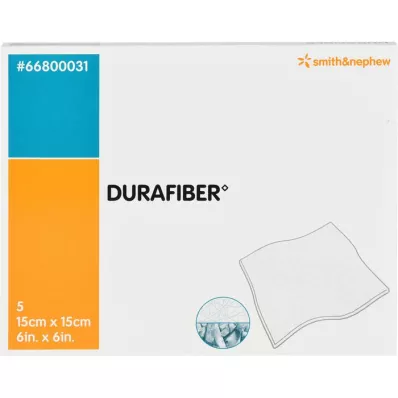 DURAFIBER 15x15 cm bandage, 5 stk