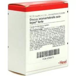 DISCUS INTERVERTEBRALIS suis Injeel forte ampuller, 10 stk