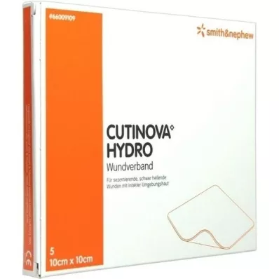 CUTINOVA Hydro 10x10 cm selvklæbende sårbandage, 5 stk