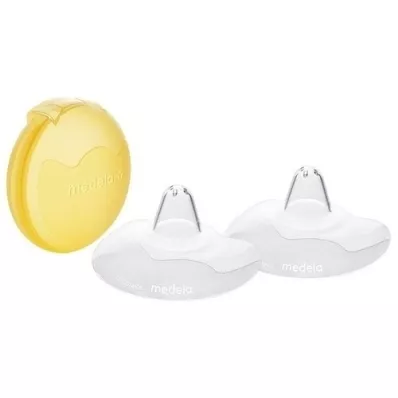 MEDELA Nippelskærm Kontakt L med opbevaringsboks, 2 stk