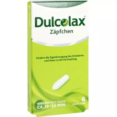 DULCOLAX Stikpiller, 6 stk