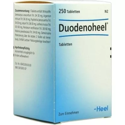 DUODENOHEEL Tabletter, 250 stk