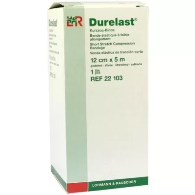 DURELAST Bandage 12 cmx5 m, 1 stk DURELAST Bandage 12 cmx5 m, 1 stk