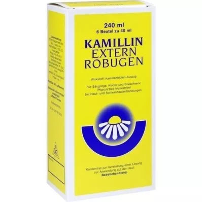 KAMILLIN Ekstern Robugen-opløsning, 6X40 ml