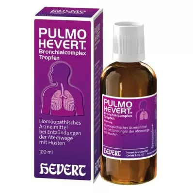 PULMO HEVERT Bronchial kompleks dråber, 100 ml