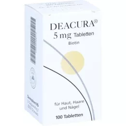 DEACURA 5 mg tabletter, 100 stk