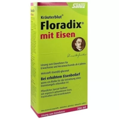 FLORADIX med jern oral opløsning, 700 ml