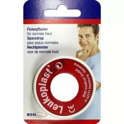 LEUKOPLAST 1,25 cmx5 m blisterkort, 1 stk