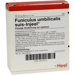 FUNICULUS UMBILICALIS suis Injeel ampuller, 10 stk