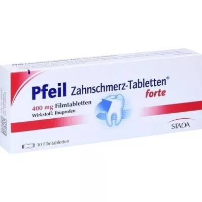 PFEIL Tandpinetabletter forte filmovertrukne tabletter, 10 stk
