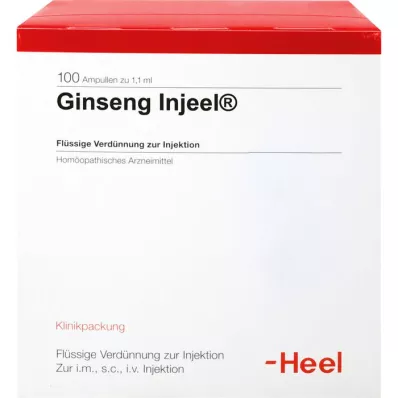 GINSENG INJEEL Ampuller, 100 stk