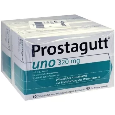 PROSTAGUTT uno kapsler, 2X100 stk