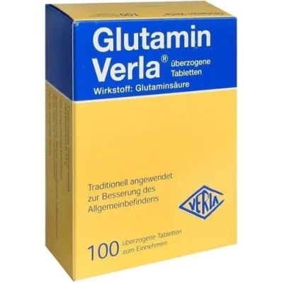 GLUTAMIN VERLA overtrukne tabletter, 100 stk