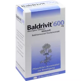 BALDRIVIT 600 mg overtrukne tabletter, 50 stk