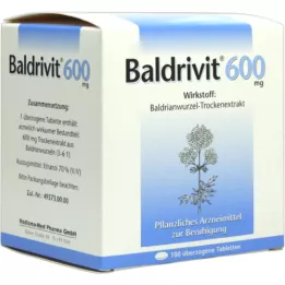 BALDRIVIT 600 mg overtrukne tabletter, 100 stk