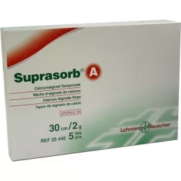 SUPRASORB A Calciumalginat Tamp.30 cm 2 g, 5 stk