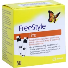 FREESTYLE Lite teststrimler uden kodning, 50 stk