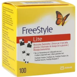 FREESTYLE Lite teststrimler uden kodning, 100 stk