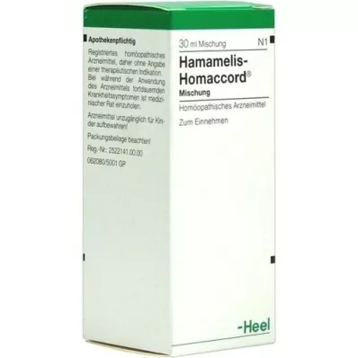 HAMAMELIS HOMACCORD Dråber, 30 ml