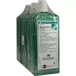 BETAISODONA Opløsning, 3X1000 ml