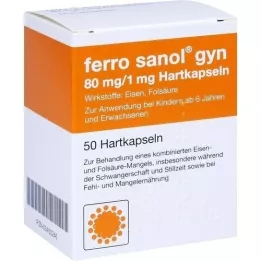 FERRO SANOL gyn Hartkaps.m.msr.überz.Pellets, 50 stk