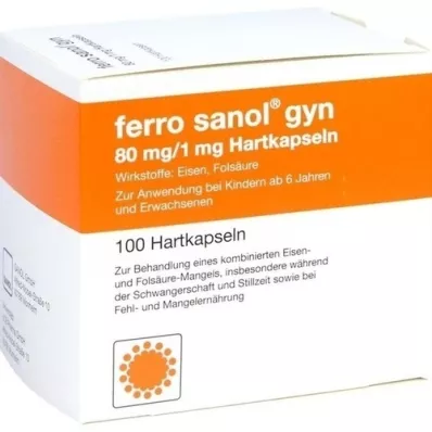 FERRO SANOL gyn Hartkaps.m.msr.überz.Pellets, 100 stk
