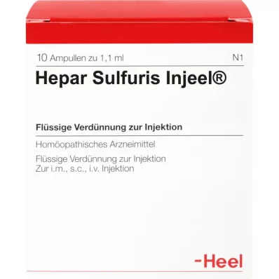 HEPAR SULFURIS INJEEL Ampuller, 10 stk