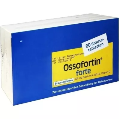 OSSOFORTIN forte brusetabletter, 60 stk