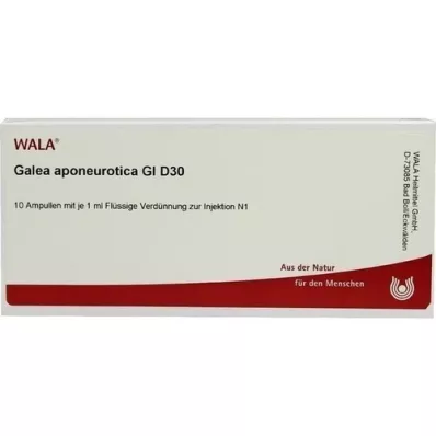 GALEA aponeurotica GL D 30 ampuller, 10X1 ml