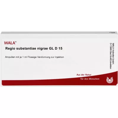 REGIO substantiae nigrae GL D 15 ampuller, 10X1 ml