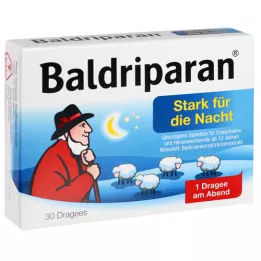 BALDRIPARAN Tab. kraftigt belagt for natten, 30 stk