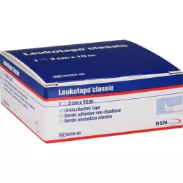 LEUKOTAPE Classic 2 cmx10 m hvid, 1 stk