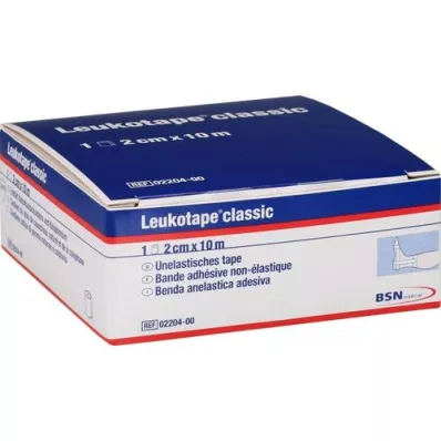LEUKOTAPE Classic 2 cmx10 m hvid, 1 stk