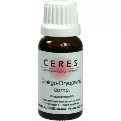 CERES Ginkgo dryopteris comp. dråber, 20 ml