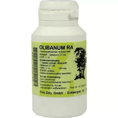 OLIBANUM RA Frankincense tabletter, 250 stk
