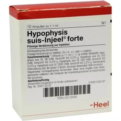 HYPOPHYSIS SUIS Injeel forte ampuller, 10 stk
