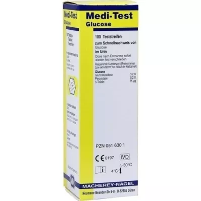 MEDI-TEST Glucoseteststrimler, 100 stk