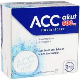 ACC akut 600 brusetabletter, 40 stk