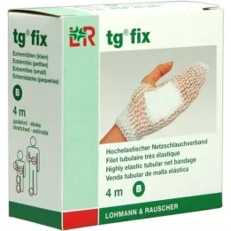TG fix netbandage B 4 m hvid, 1 stk