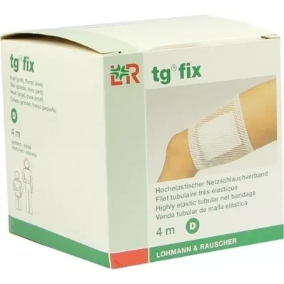TG fix netbandage D 4 m hvid, 1 stk