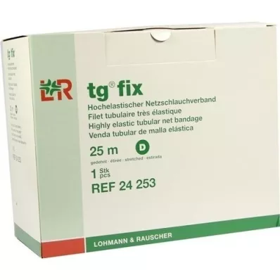 TG fix netbandage D 25 m hvid, 1 stk