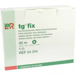 TG fix netbandage E 25 m hvid, 1 stk