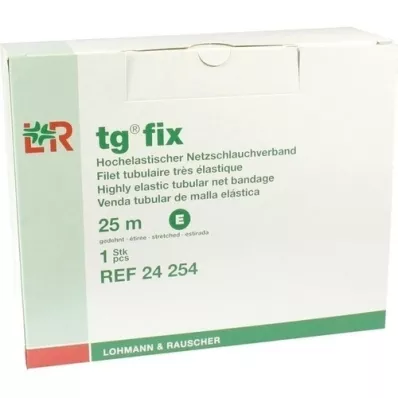 TG fix netbandage E 25 m hvid, 1 stk
