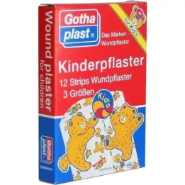 GOTHAPLAST Børnegipsstrimler, 12 stk