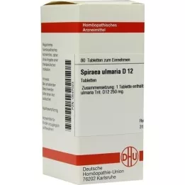 SPIRAEA ULMARIA D 12 tabletter, 80 stk