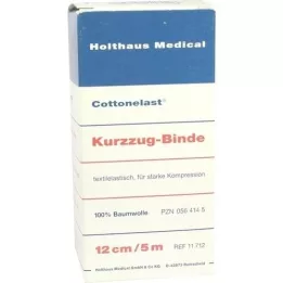 KURZZUGBINDE Bomuldslast 12 cmx5 m, 1 stk