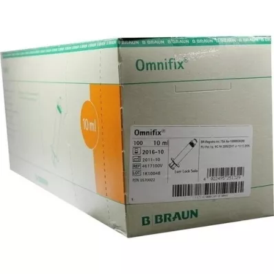 OMNIFIX Solo Spr.10 ml Luer Lock latexfri, 100X10 ml