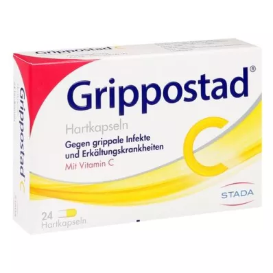 GRIPPOSTAD C hårde kapsler, 24 stk